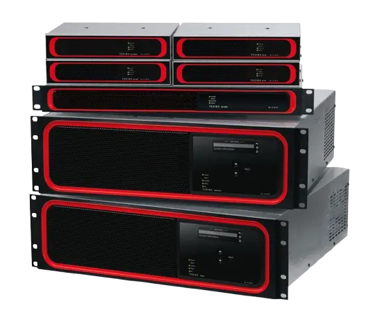 Biamp Tesira rack-mount processors