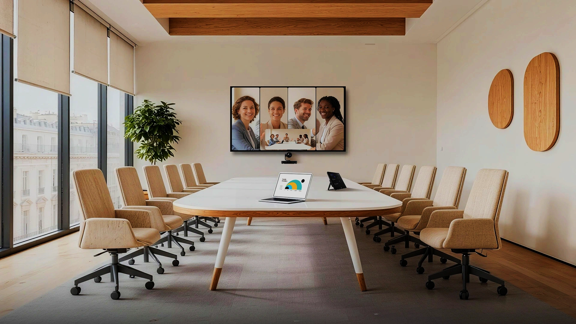 Yealink large meeting room planning view
