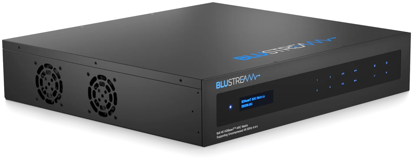 Blustream HMX88-18G 8x8 HDBaseT matrix switcher