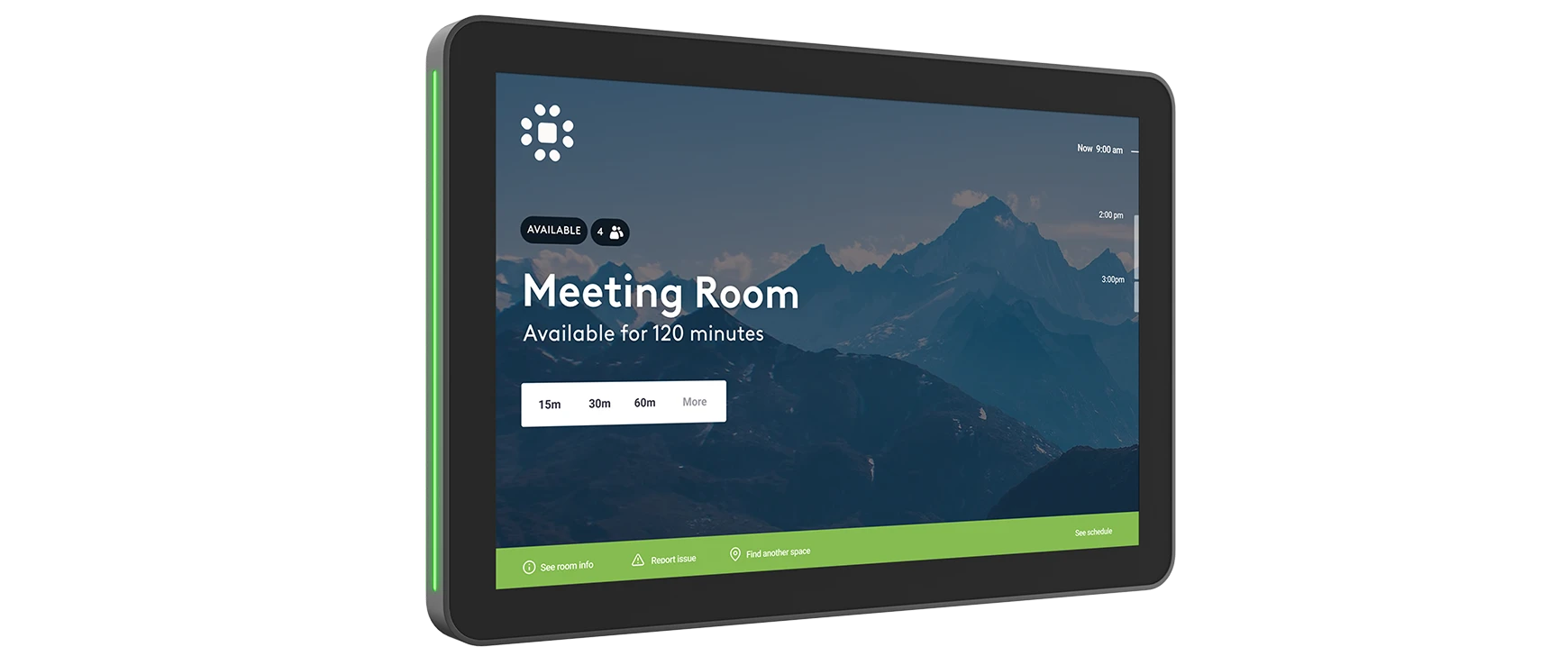 Logitech Tap Scheduler room booking panel