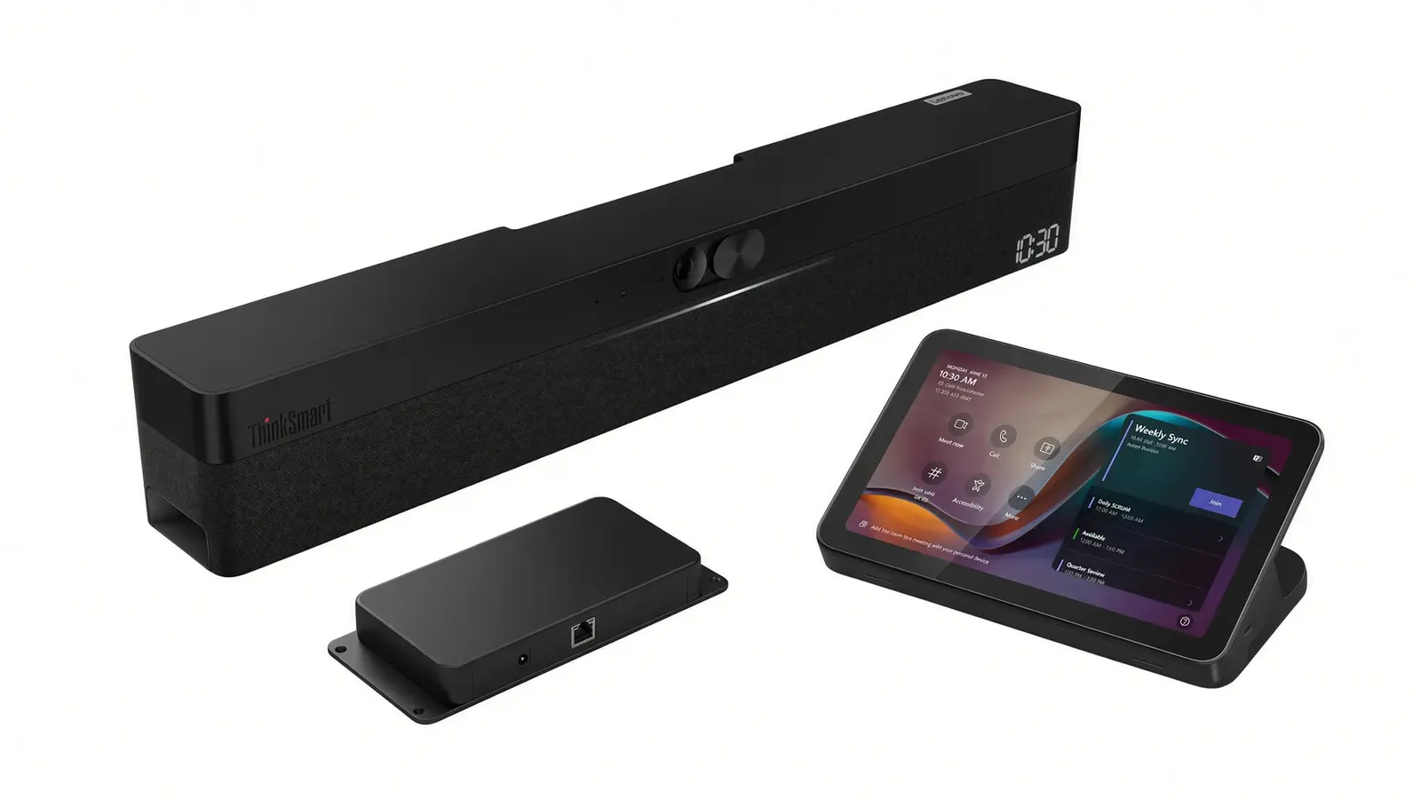 Lenovo ThinkSmart One Pro wall bar with ThinkSmart Controller
