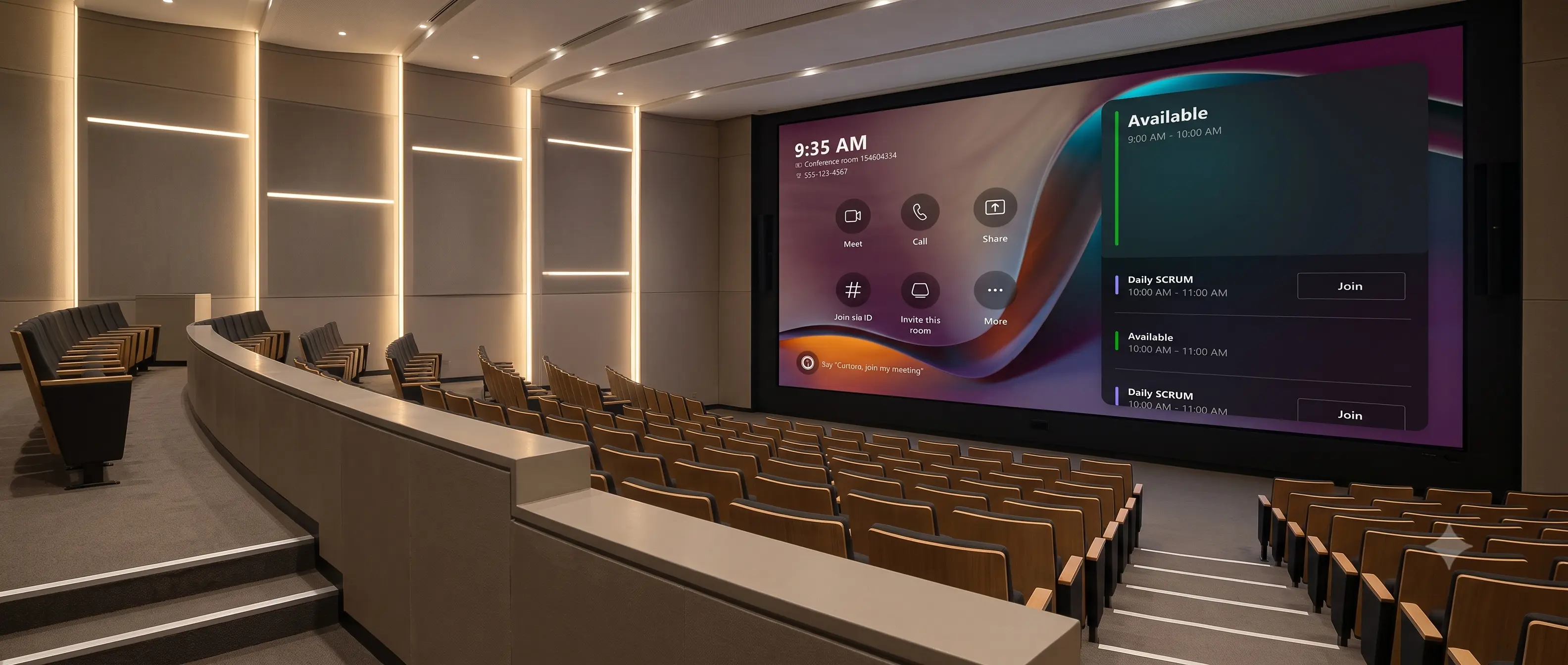 Yealink audiovisual system for large rooms and events