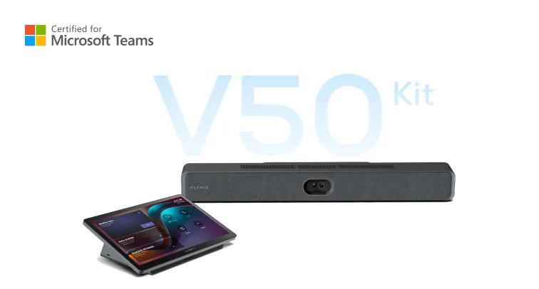 MAXHUB XBar V50 Kit Android Teams Rooms videobar