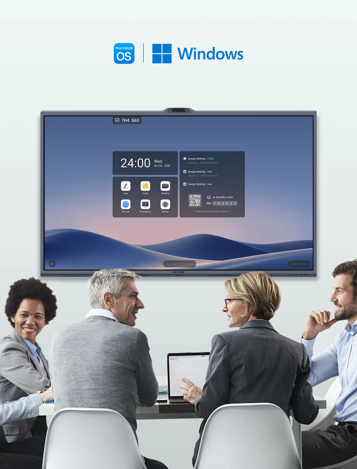 MAXHUB XBoard V7 Series interactive flat panel